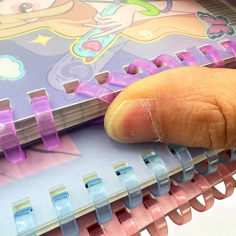 Custom Cold Foil Stamping Soft Ring Notebooks - Image 9