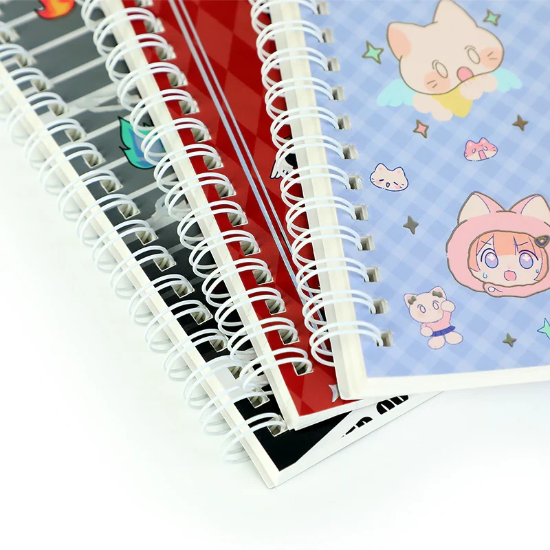 Custom Cold Foil Stamping Spiral Notebooks Printing - Image 6