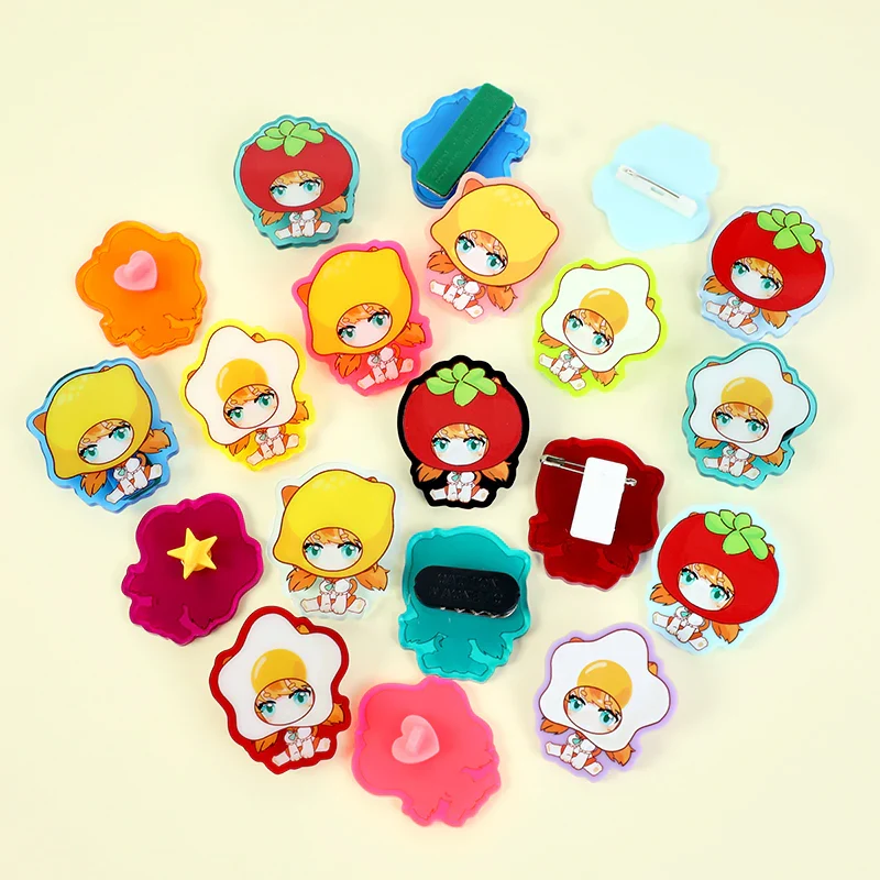 Custom Colored Acrylic Pins - Image 6