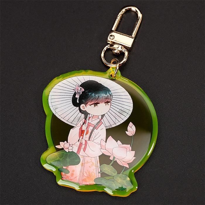 Custom Colored Epoxy Acrylic Keychains - Image 4