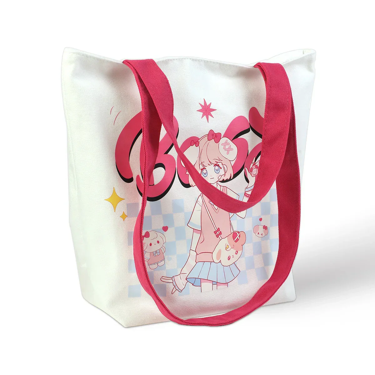 Custom Dual-Use Canvas Tote Bags With Strap - Image 4