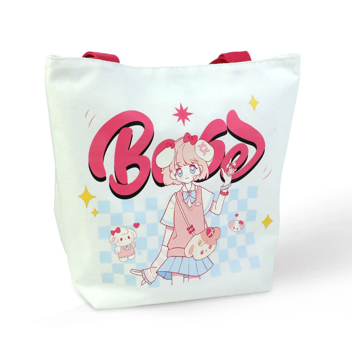 Custom Dual-Use Canvas Tote Bags With Strap - Image 6
