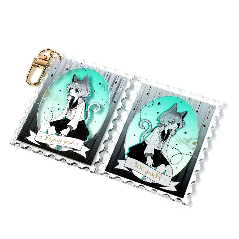Custom Embossed Acrylic Keychain - Image 5