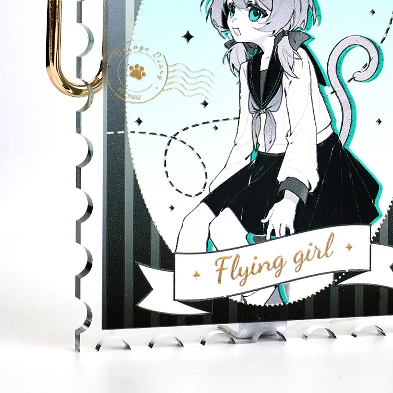 Custom Embossed Acrylic Keychain - Image 7