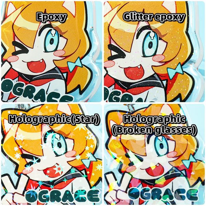 Custom Epoxy Acrylic Charms - Image 2