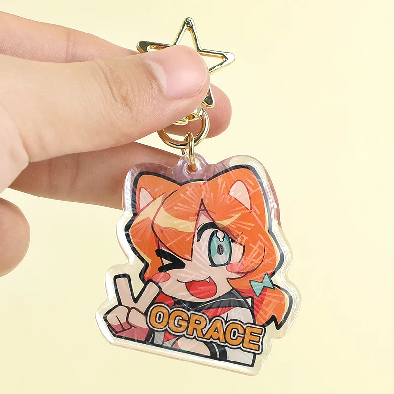 Custom Epoxy Holographic Keychain - Image 5