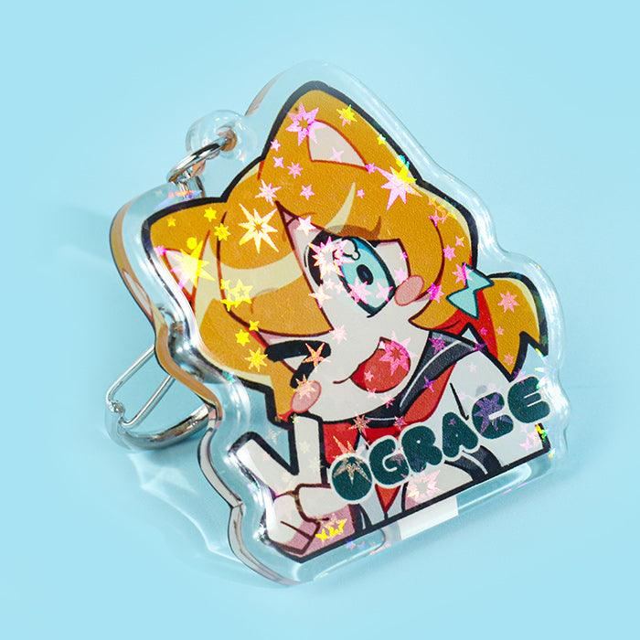 Custom Epoxy Holographic Keychain - Image 8