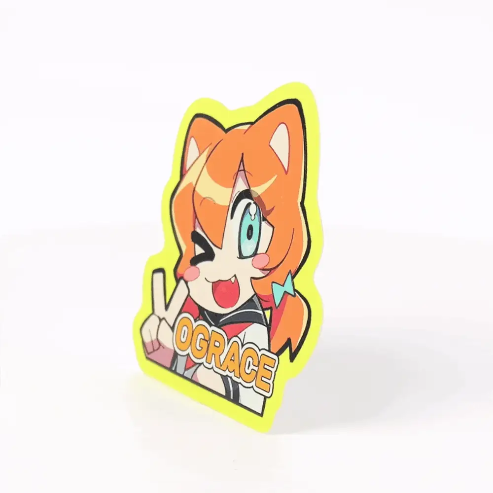 Custom Fluorescent Stickers - Image 2
