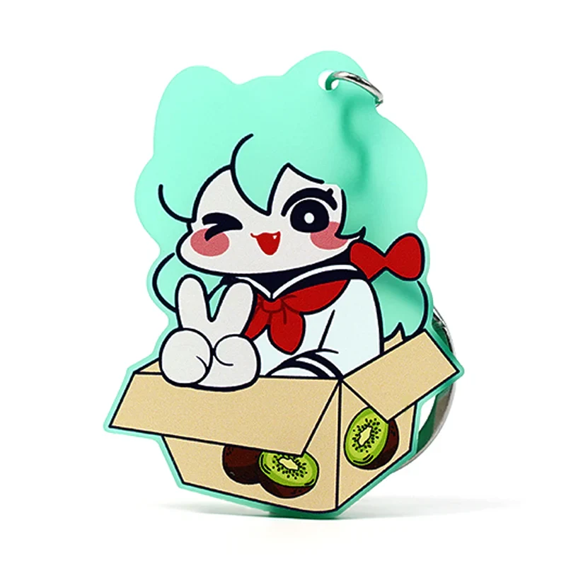 Custom Frosted Acrylic Keychains - Image 7