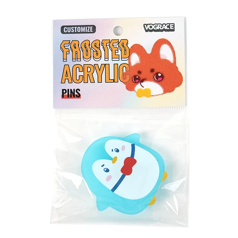 Custom Frosted Acrylic Pins - Image 8