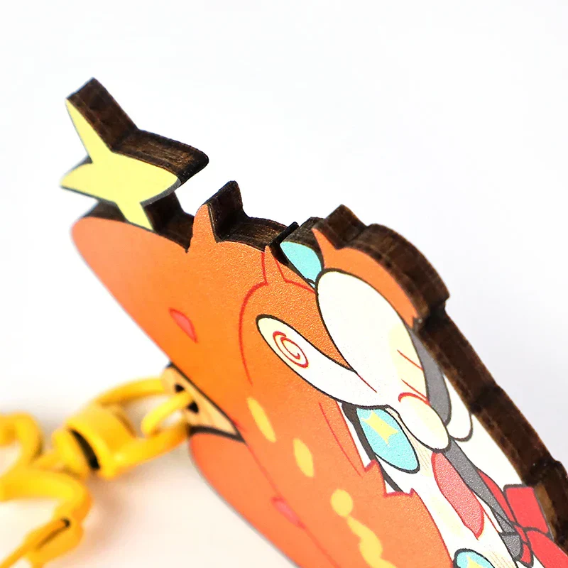 Custom Full Bleed Synthetic Wooden Keychains - Image 5
