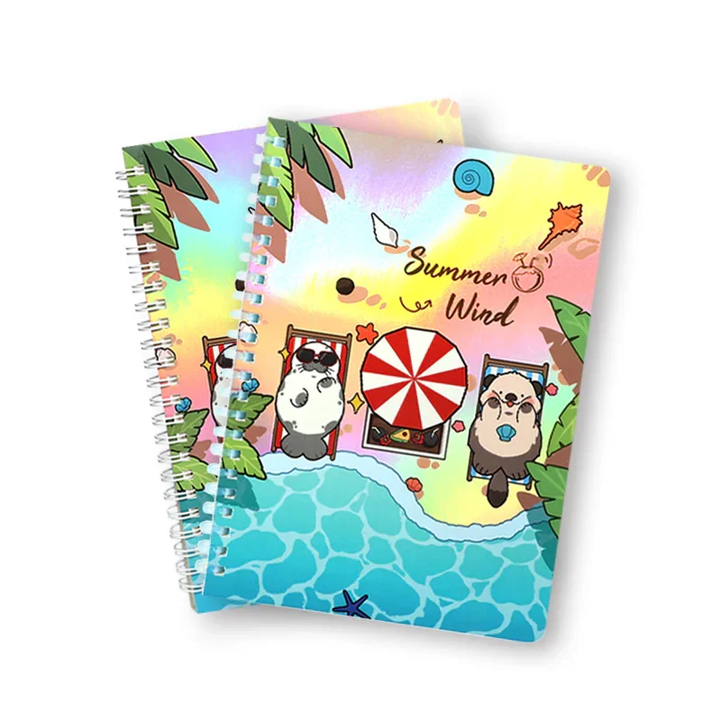 Custom Glitter Holographic Spiral Notebooks - Image 2