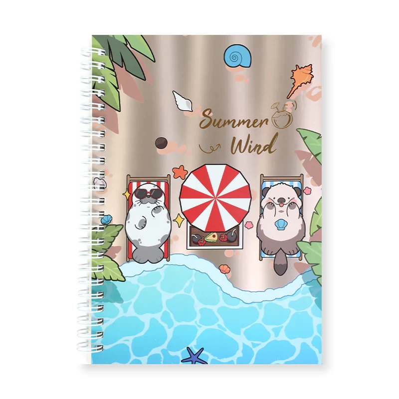 Custom Glitter Holographic Spiral Notebooks - Image 4