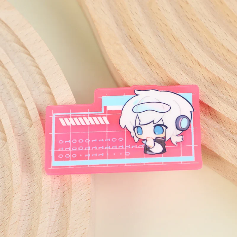 Custom Glow In The Dark Acrylic Hair Clip - Image 10
