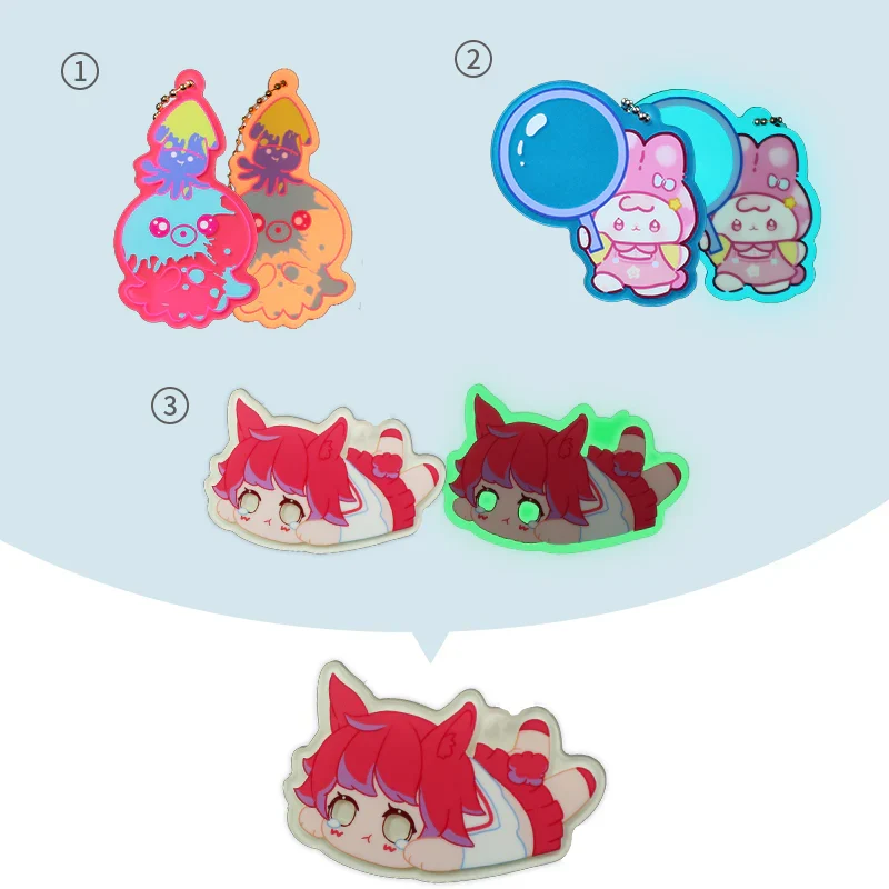 Custom Glow In The Dark Acrylic Keychains - Image 10