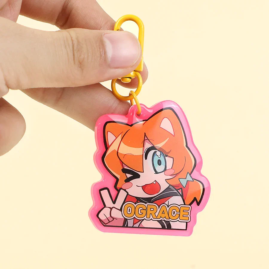 Custom Glow In The Dark Acrylic Keychains - Image 5