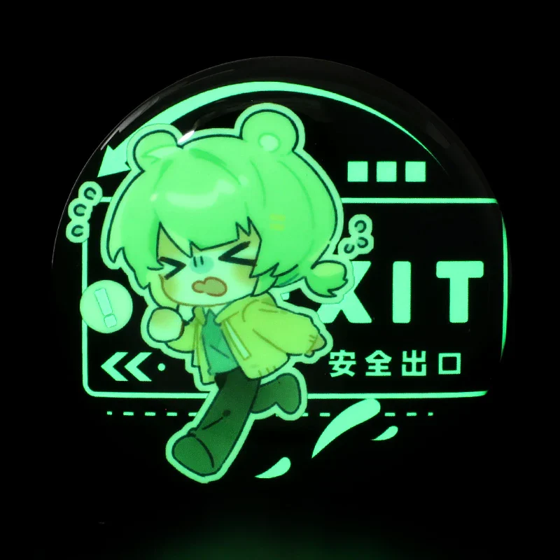 Custom Glow In The Dark Round Button Pins - Image 3