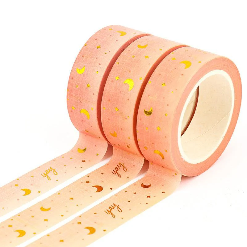 Custom Gold Foil Washi Tape - Image 2