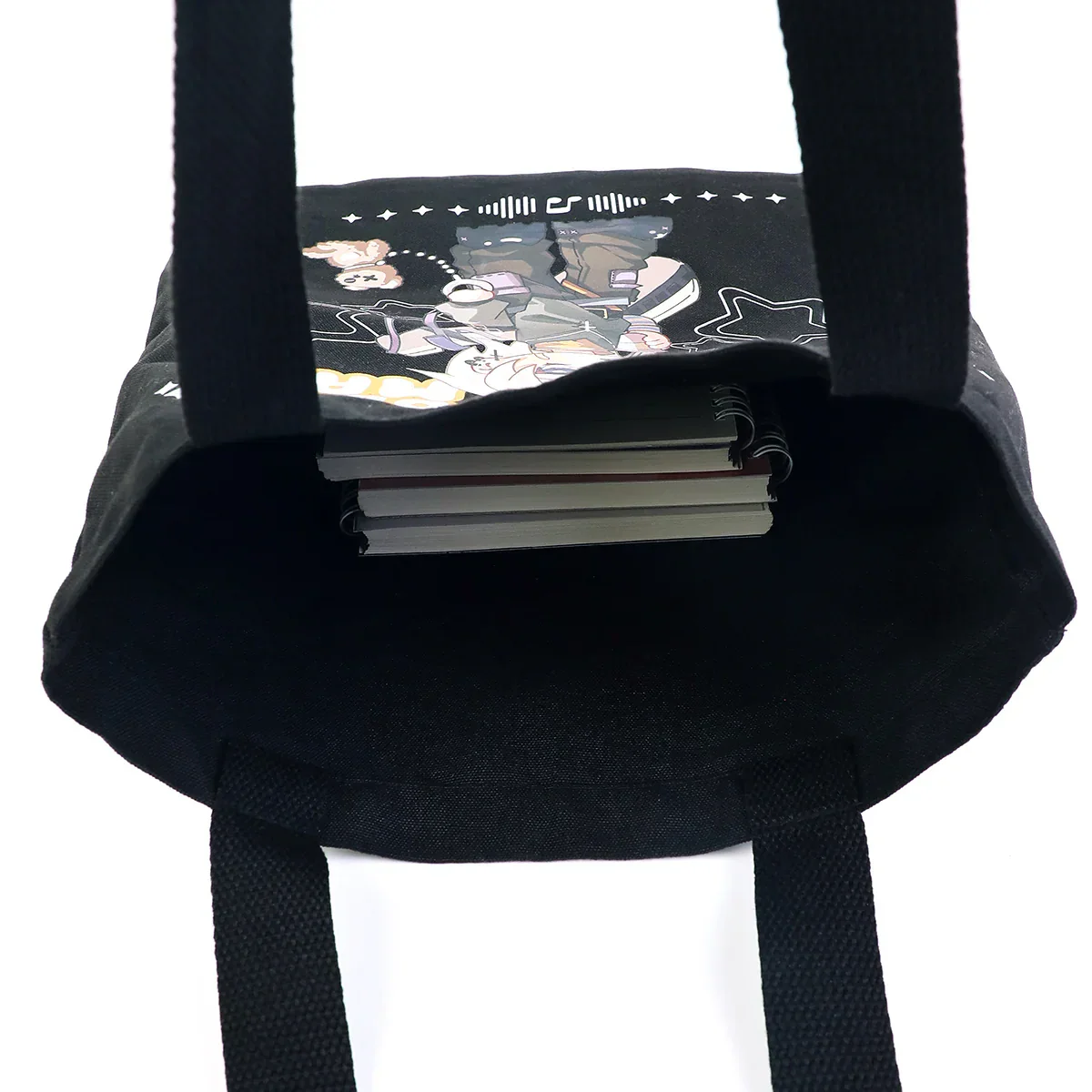 Custom Handles Woven Canvas Tote Bags With Custom Strap - Image 5