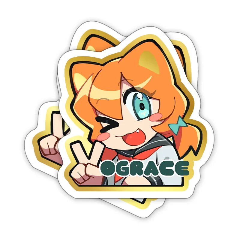 Custom Hot Foil Stamped Stickers - Image 10