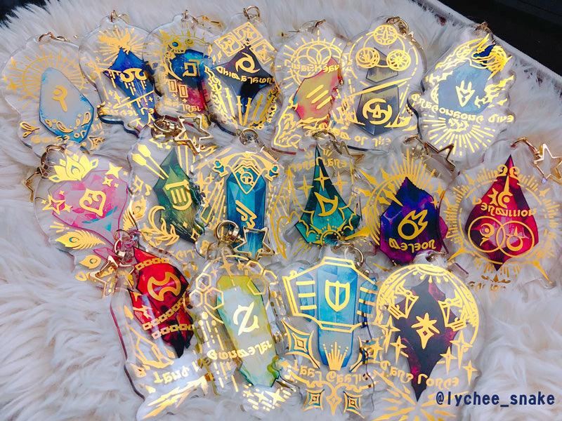 Custom Hot Stamping Acrylic Keychains - Image 9