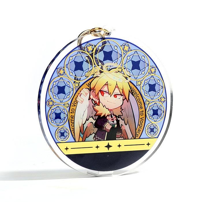 Custom Hot Stamping Epoxy Acrylic Keychains - Image 2