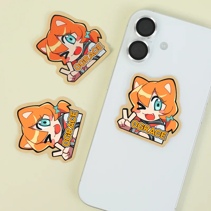 Custom Kraft Paper Stickers - Image 8