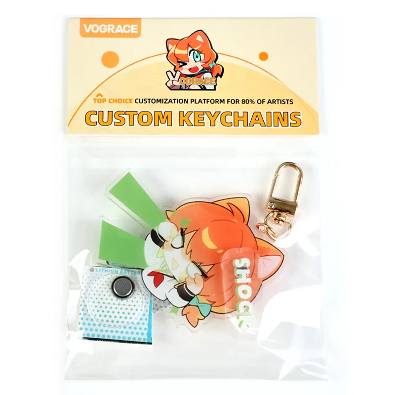 Custom Light Up Magnetic Keychains - Image 8