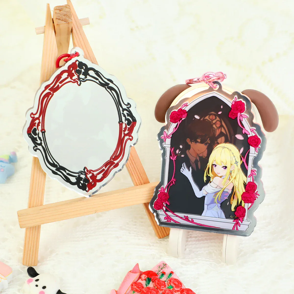 Custom Magic Mirror Perspective Acrylic Keychains - Image 12
