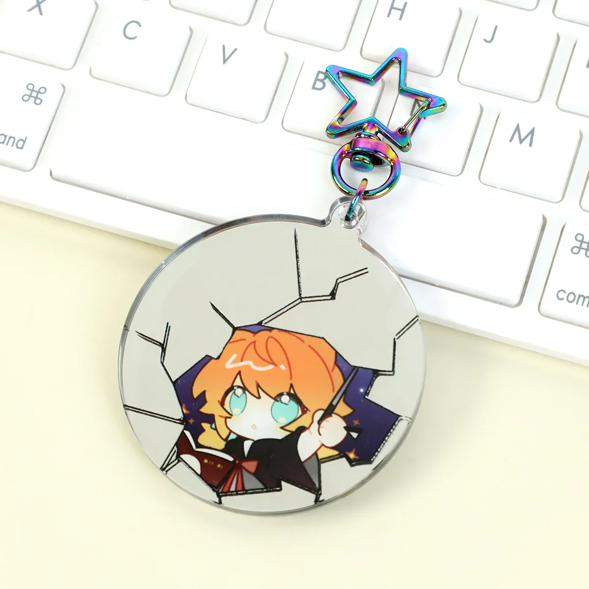 Custom Magic Mirror Perspective Acrylic Keychains - Image 8
