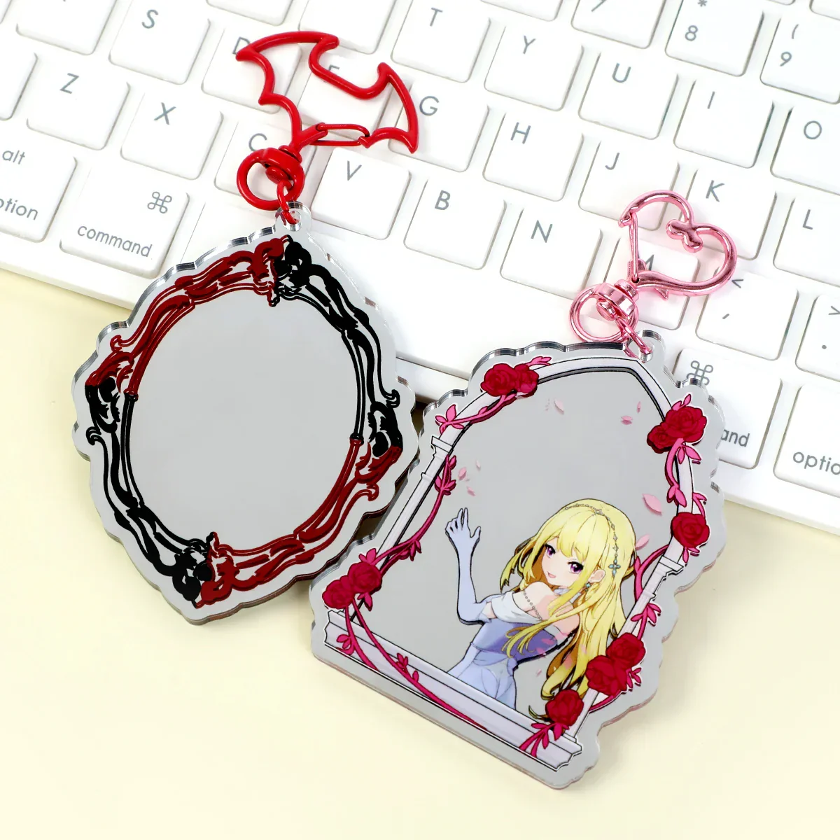 Custom Magic Mirror Perspective Acrylic Keychains - Image 9