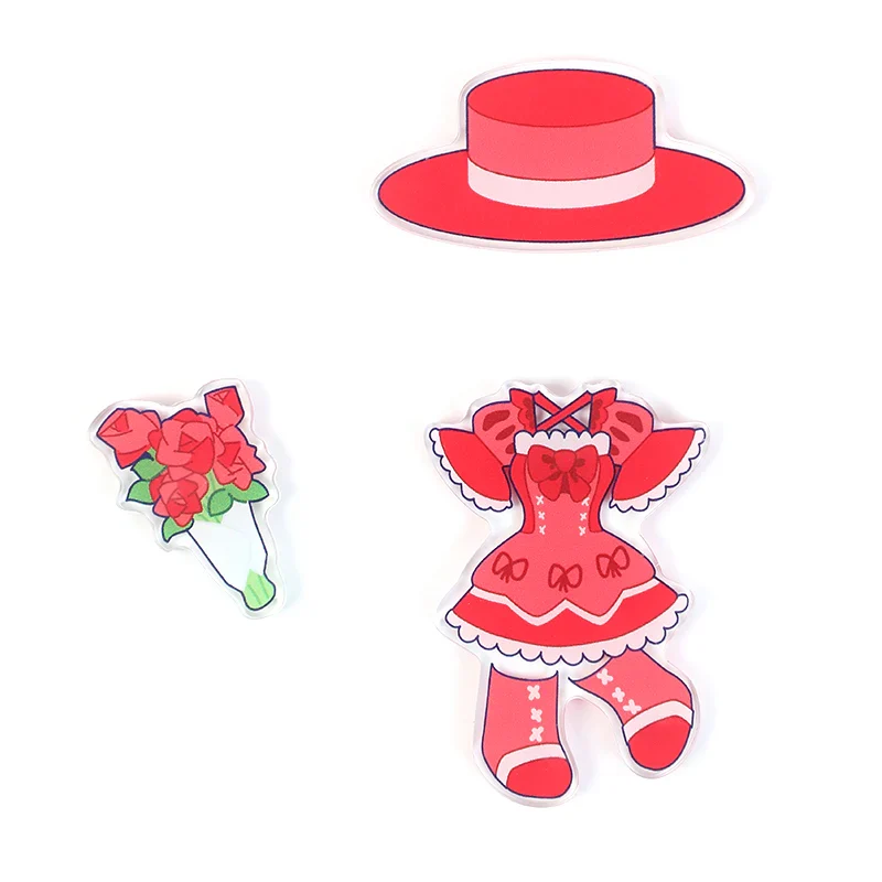 Custom Magnetic Dress-up Acrylic Standees - Image 4
