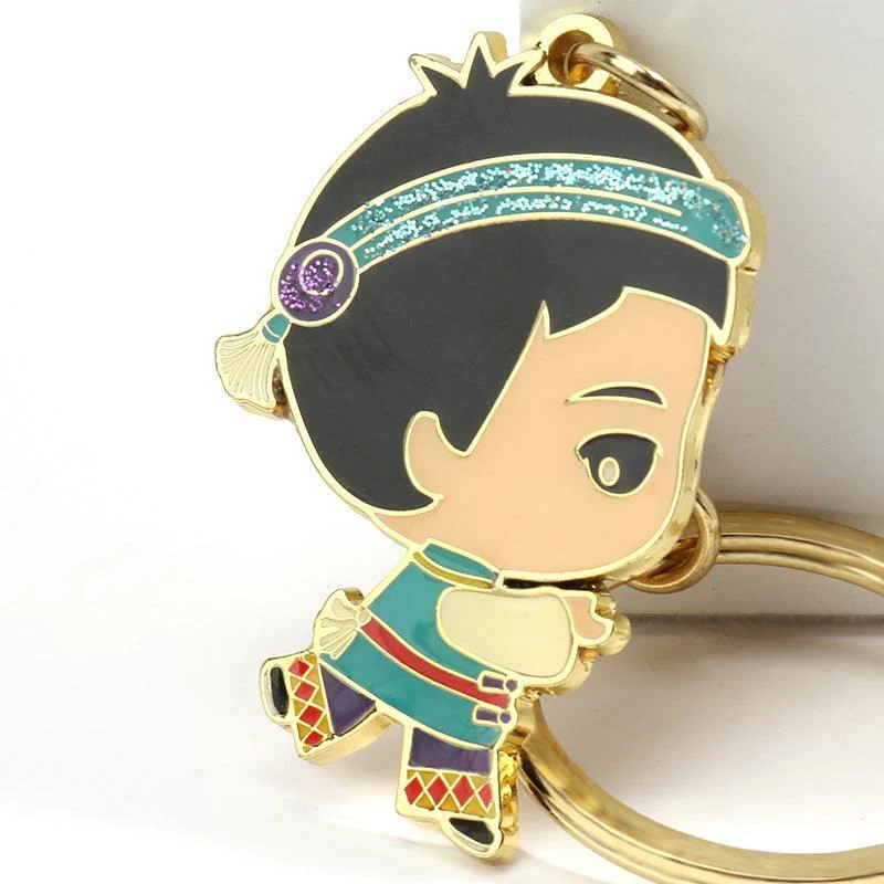 Custom Metal Enamel Keychains - Image 4