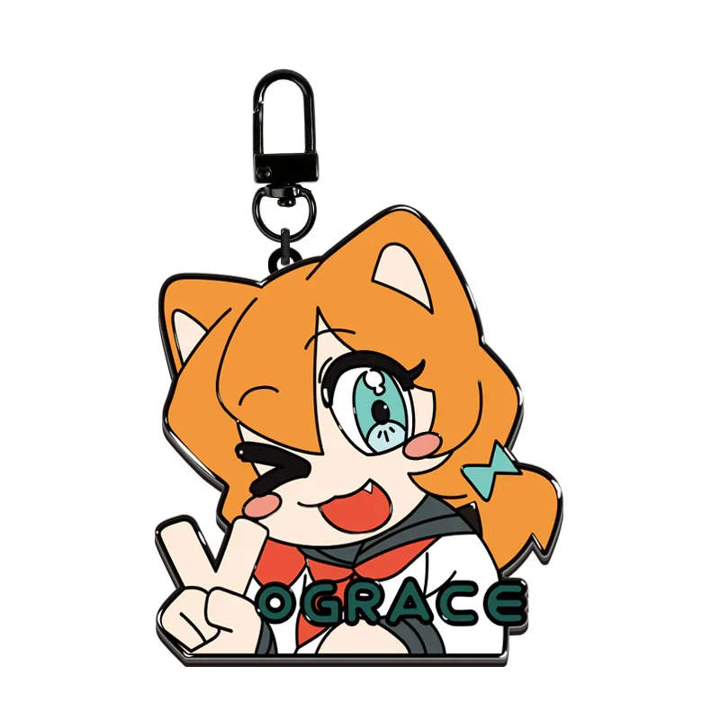 Custom Metal Enamel Keychains - Image 9