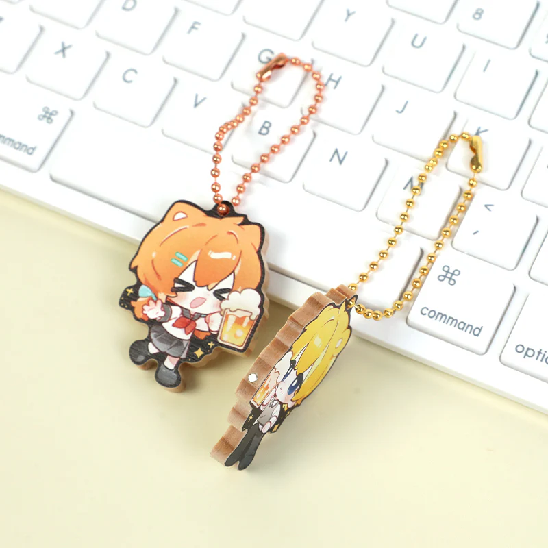 Custom Nature Wooden Magnetic Keychains - Image 11