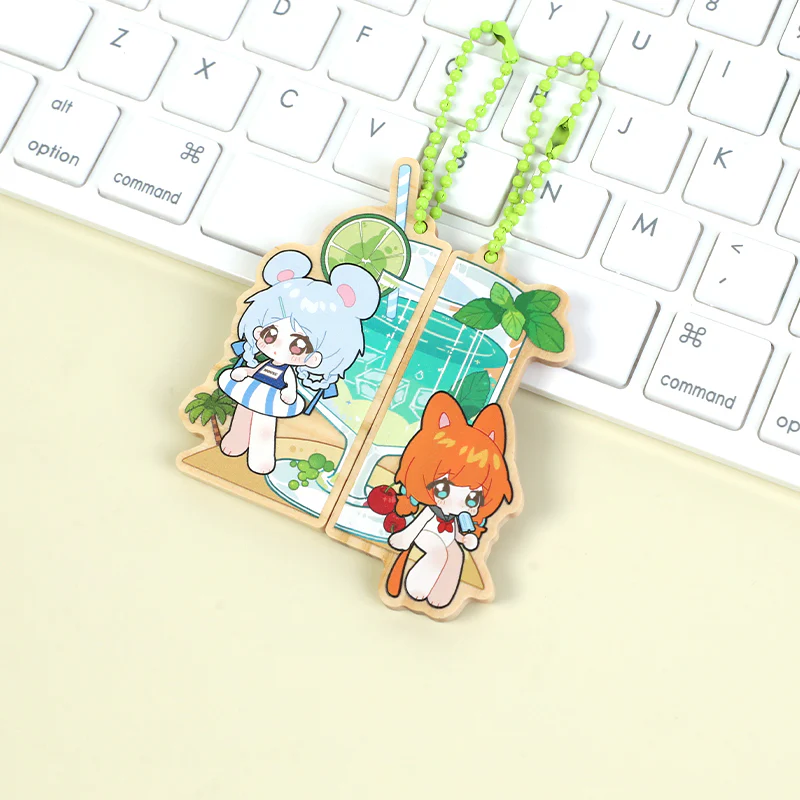 Custom Nature Wooden Magnetic Keychains - Image 12