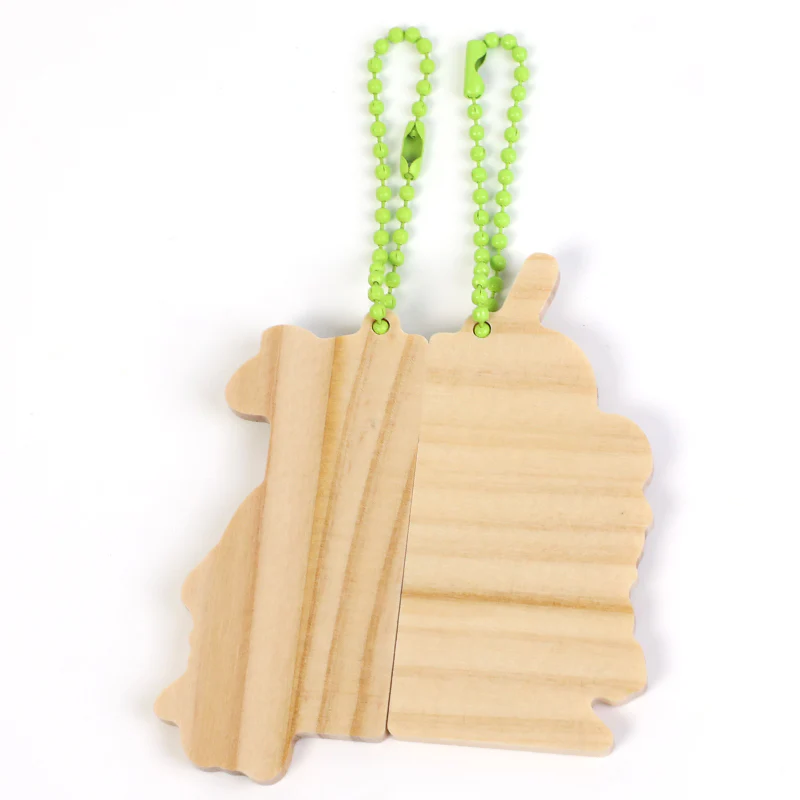 Custom Nature Wooden Magnetic Keychains - Image 4