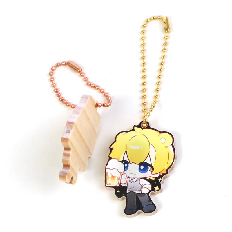 Custom Nature Wooden Magnetic Keychains - Image 5