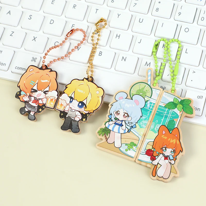 Custom Nature Wooden Magnetic Keychains - Image 6