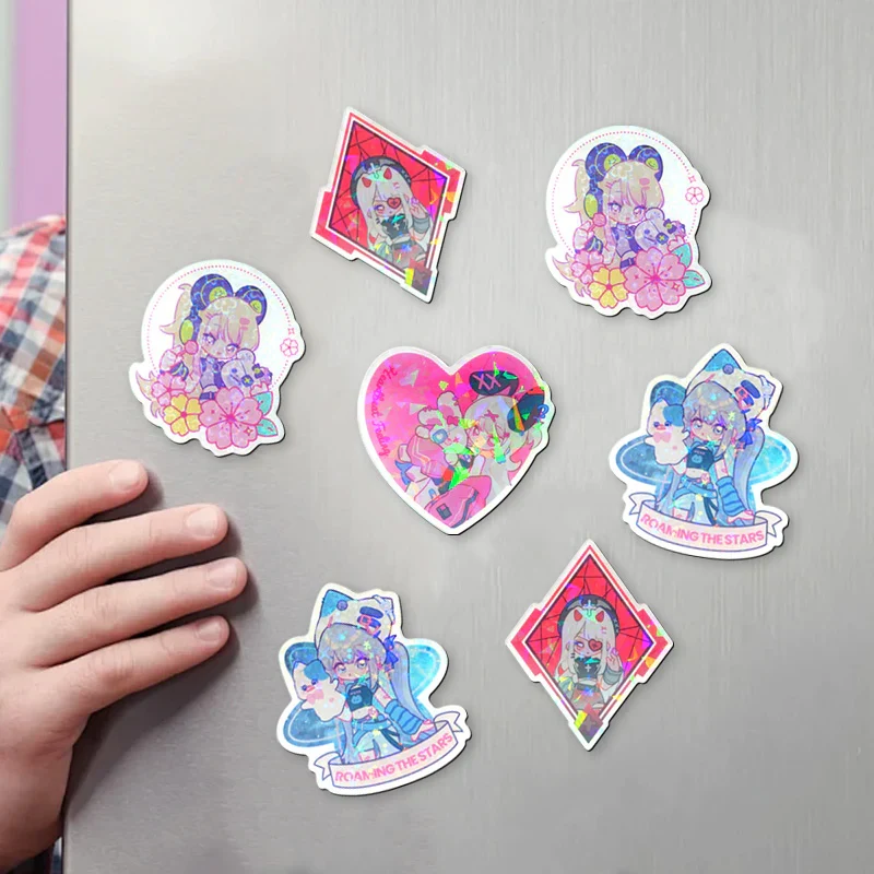 Custom Non Clear Acrylic Fridge Magnets - Image 3