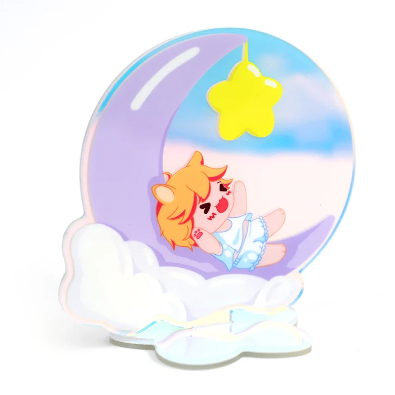 Custom Opaque Holographic Acrylic Standees - Image 3