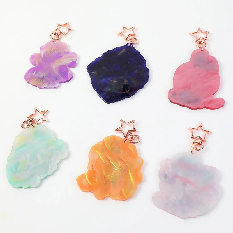 Custom Pearl Acrylic Keychains - Image 4