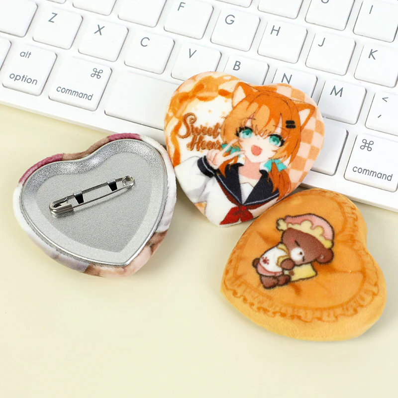 Custom Plush Button Pins - Image 13
