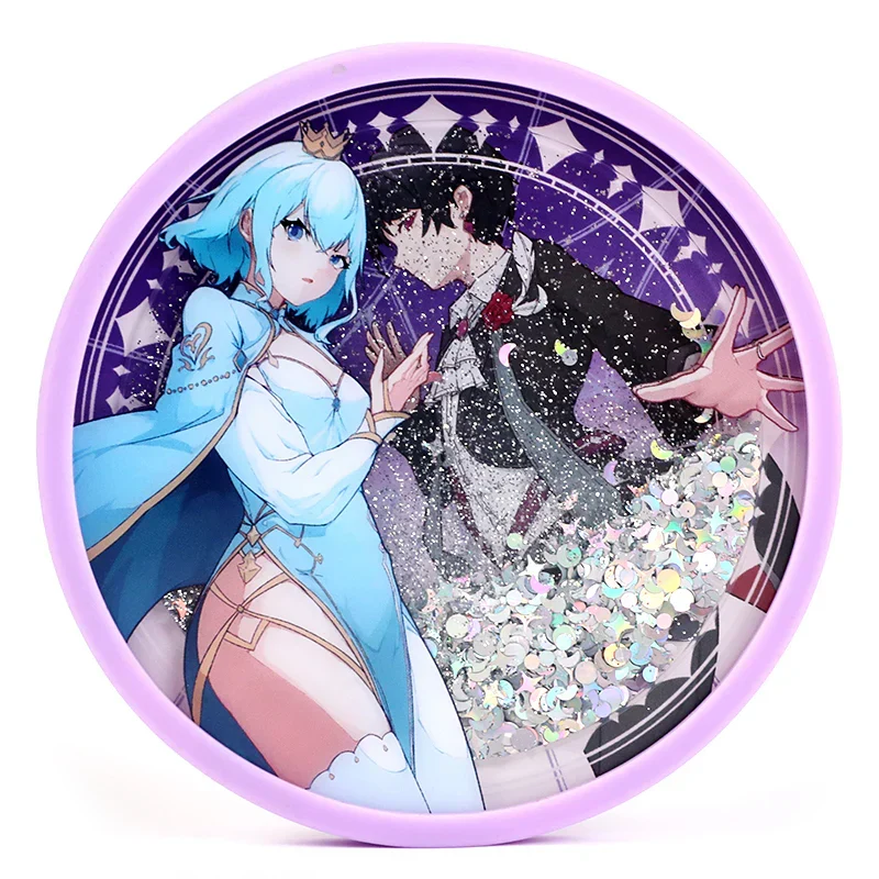 Custom Pre-filled Quicksand Liquid Shaker Acrylic Coasters - Image 4