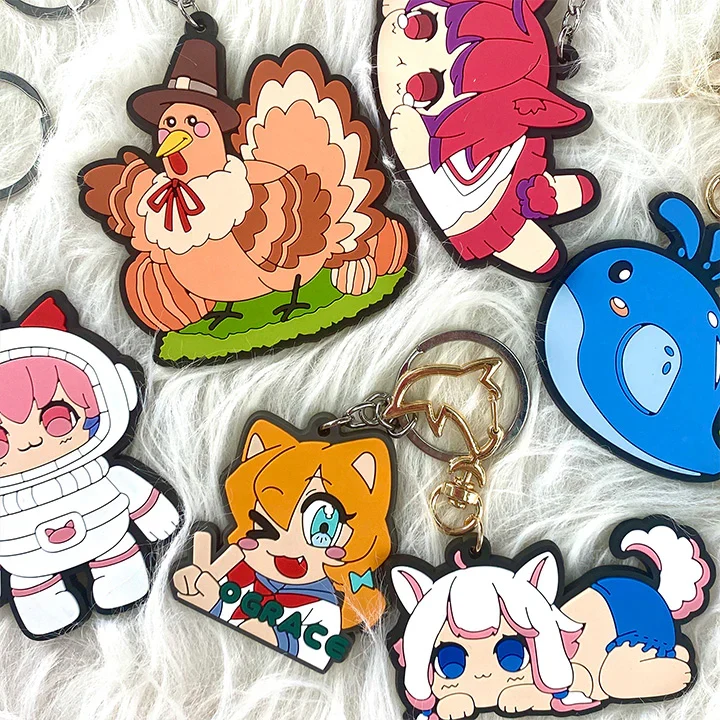 Custom PVC Rubber Keychain - Image 3
