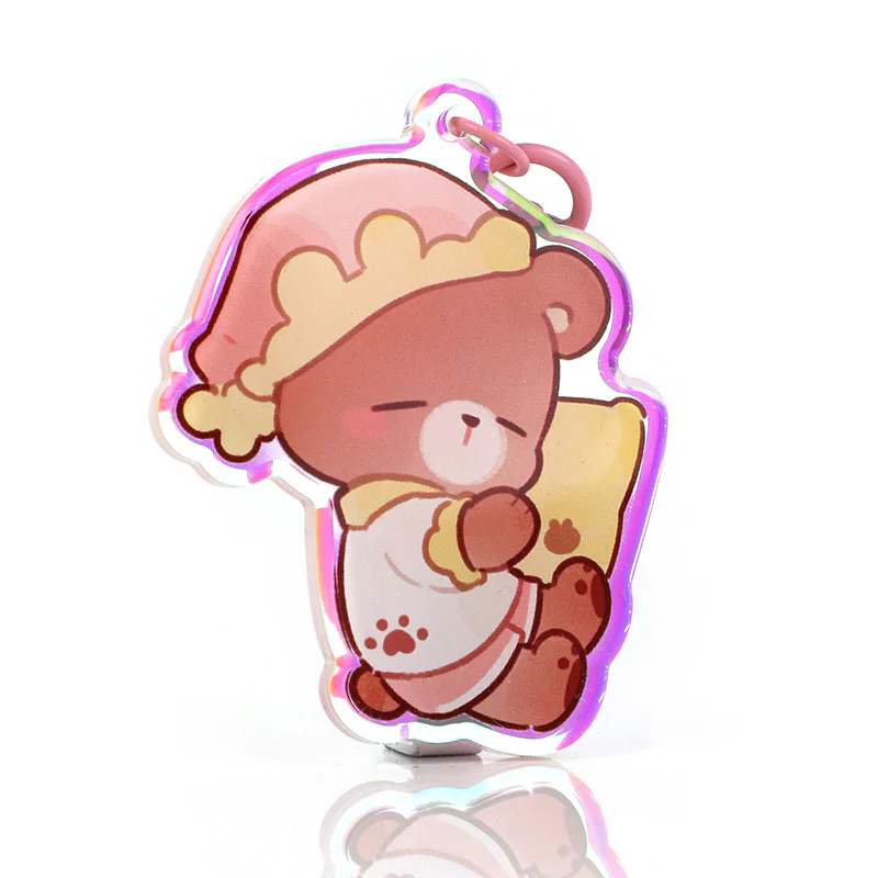 Custom Rainbow Acrylic Rounding Keychains - Image 29