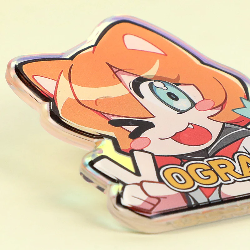 Custom Rainbow Acrylic Rounding Pins - Image 7