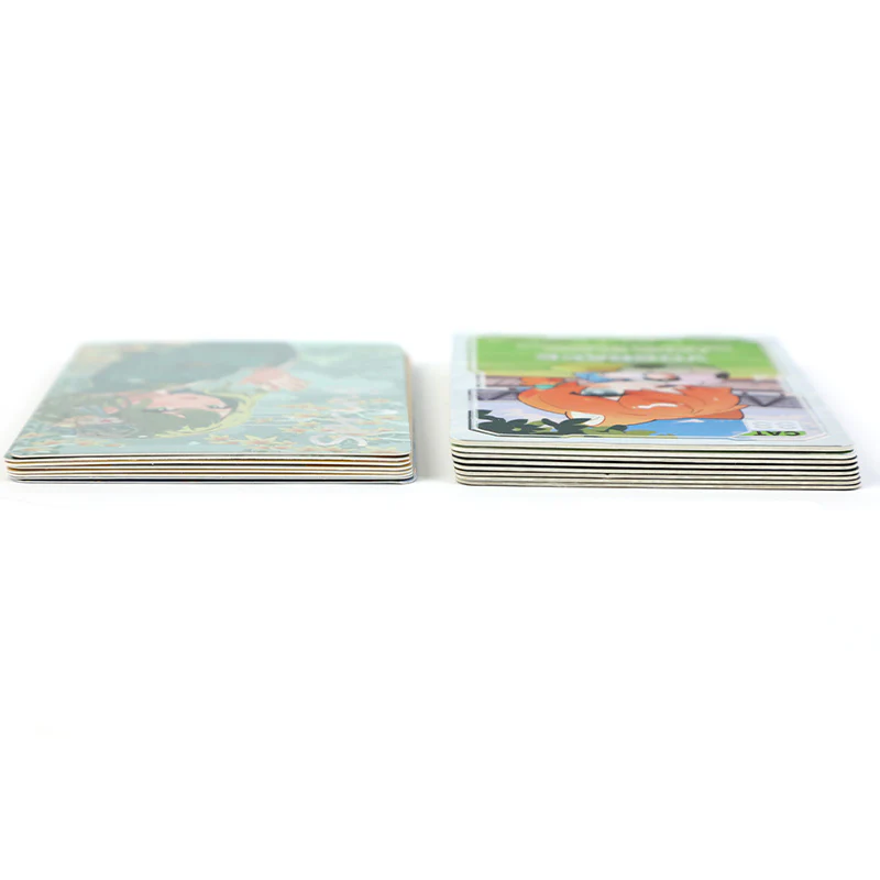 Custom Raised Foil Stamping Duplexed Cards - Image 4