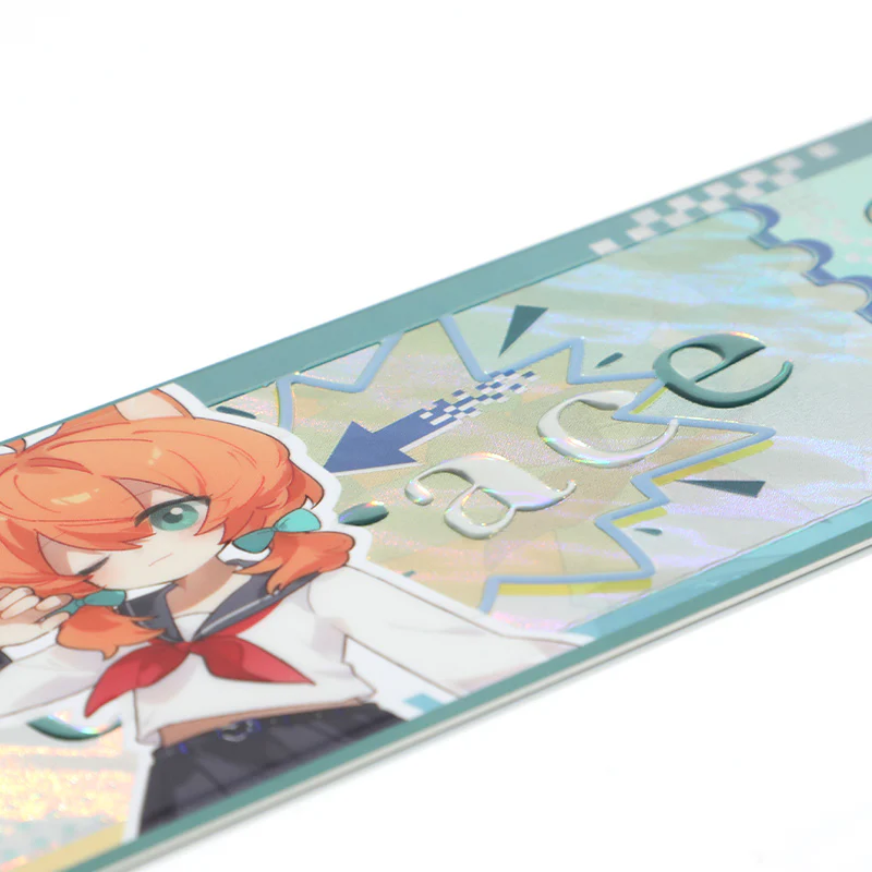 Custom Raised Foil Stamping Holographic Ticket - Image 5