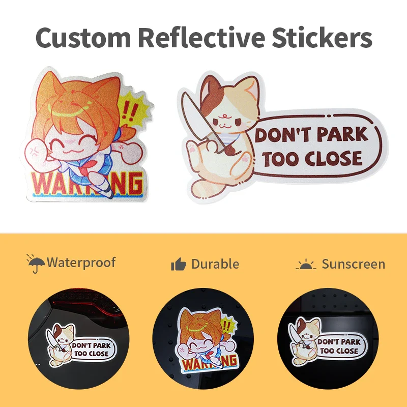 Custom Reflective Stickers - Image 2
